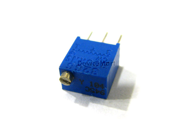 디바이스마트,RLC/수동소자 > (R) 저항 > 가변저항(트리머) > Bourns 3266 가변저항,Bourns,Bourns 3266Y Series-50KΩ,가변 저항 / 트리머 / 50K옴 / code : 503