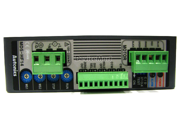 디바이스마트,기계/제어/로봇/모터 > 모터드라이버 > 스텝모터 드라이버 > 바이폴라 스텝모터 드라이버,(주)오토닉스,고정밀 5상 Ac스테핑모터드라이버 (MD5-HF14),오토닉스 고정밀 스테핑모터 드라이버 / 전원전압 : 100-240V AC 50/60Hz 330VA / 구동방식 : 바이폴라 정전류 펜타곤 드라이브 회전 / 각도 : 마이크로 스텝