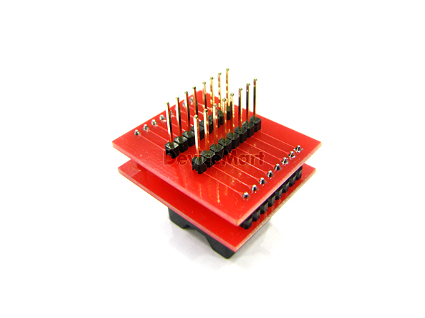 디바이스마트,커넥터/PCB > 핀헤더/IC 소켓 > 소켓어댑터 > SOP(SOIC)소켓어댑터,자미전자,소켓 어댑터(JMSO150-08-08P),SOP(SOIC) 소켓 어댑터 / SOIC (150mil, Pitch 1.27mm) / DIP pitch 2.54mm / 8pin / universal adapterfor