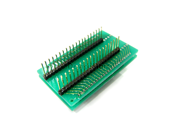 디바이스마트,커넥터/PCB > 핀헤더/IC 소켓 > 소켓어댑터 > TSOP소켓어댑터,자미전자,소켓 어댑터(JMTSO40-40PA),TSOP 소켓 어댑터 / TSOP(12mm x 20mm) pitch 0.5mm / DIP pitch 2.54mm / 40pin / universal adapterfor 40 pin TSOP Flash