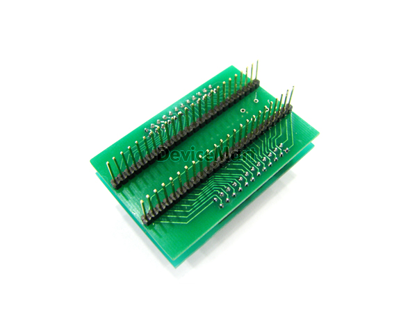 디바이스마트,커넥터/PCB > 핀헤더/IC 소켓 > 소켓어댑터 > TSOP소켓어댑터,자미전자,소켓 어댑터(JMTSO48-48PA),TSOP 소켓 어댑터 / TSOP(12mm x 20mm) pitch 0.5mm / DIP pitch 2.54mm / 48pin / universal adapter