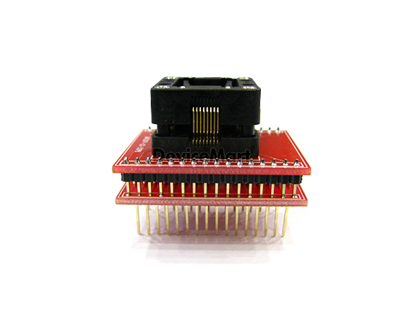 디바이스마트,커넥터/PCB > 핀헤더/IC 소켓 > 소켓어댑터 > TQFP소켓어댑터,자미전자,소켓 어댑터(JMTQFP32-32PB),TQFP 소켓 어댑터 / TQFP pitch 0.8mm / DIP pitch 2.54mm / 32pin / universal adapter