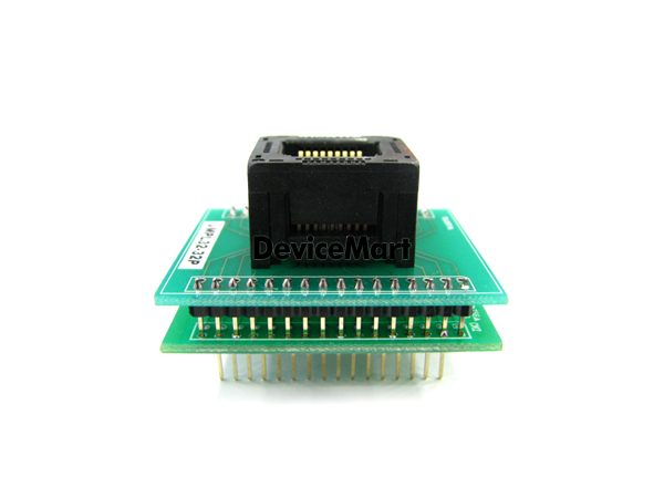 디바이스마트,커넥터/PCB > 핀헤더/IC 소켓 > 소켓어댑터 > PLCC소켓어댑터,자미전자,소켓 어댑터(JMPL32-32P),PLCC 소켓 어댑터 / PLCC pitch 1.27mm / DIP pitch 2.54mm / 32pin / adapter for E/EEPROM with 1M and up
