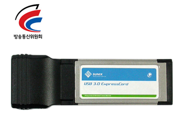 디바이스마트,컴퓨터/모바일/가전 > 네트워크/케이블/컨버터/IOT > 컨트롤러/확장카드 > USB 확장카드,강원전자,NETmate USB3.0 2포트 PCMCIA Express 카드(NEC_SUNIX),Super Speed 5Gbps 지원, USB2.0보다 10배 빨라진 속도