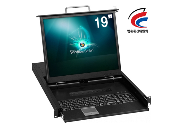 NETmate 19' LCD KVM 8:1 스위치 KC-1908