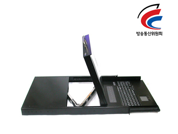 디바이스마트,컴퓨터/모바일/가전 > 네트워크/케이블/컨버터/IOT > KVM스위치/분배기/선택기 > KVM스위치,강원전자,NETmate 19' LCD KVM 8:1 스위치 KC-1908,19' TFT LCD모니터, 한영키보드, 마우스 통합형 8:1 KVM 스위치 /CASCADE /1280x1024 해상도