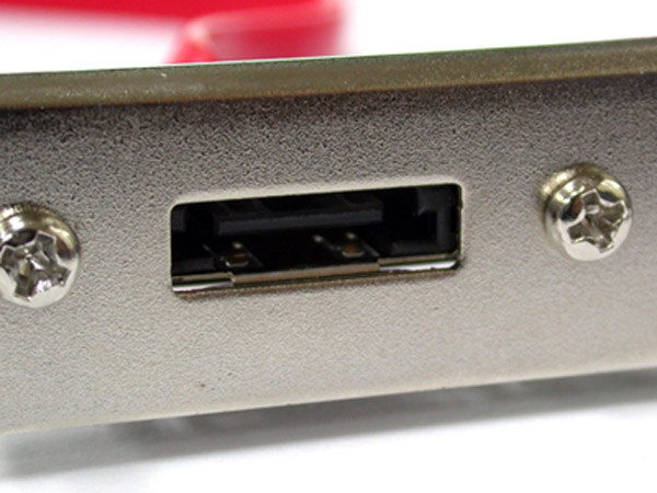 디바이스마트,케이블/전선 > PC/네트워크/통신 케이블 > SATA/HDD 케이블,강원전자,NETmate SATA-eSATA 2포트 브라켓 0.3M [ESATA] NM-SATA B2,SATA to E-SATA 2포트 브라켓 / 메인보드의 SATA포트와 연결하여 eSATA포트를 생성