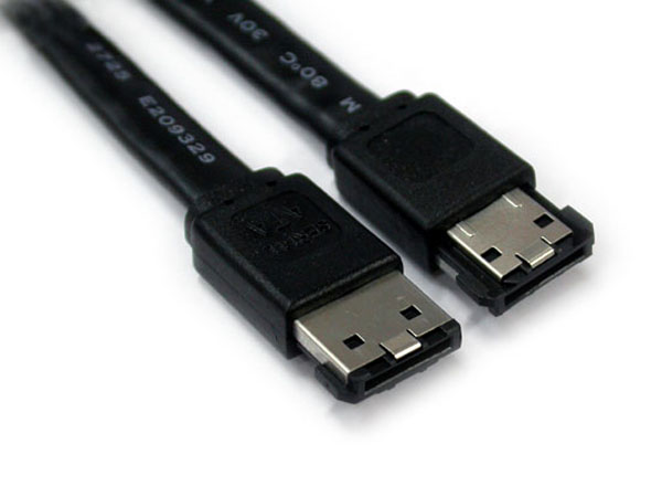 디바이스마트,케이블/전선 > PC/네트워크/통신 케이블 > SATA/HDD 케이블,강원전자,NETmate ESATA-ESATA 케이블,외장형 ESATA to ESATA 케이블 / PATA와의 완벽히 호환성 / 외장전용