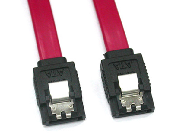 디바이스마트,케이블/전선 > PC/네트워크/통신 케이블 > SATA/HDD 케이블,강원전자,NETate SATA(Lock)-SATA(Lock) 케이블 0.3M(NMP-ST03L),SATA(Lock) - SATA(Lock) 케이블 / 길이 : 0.3M / Locking / (RED)