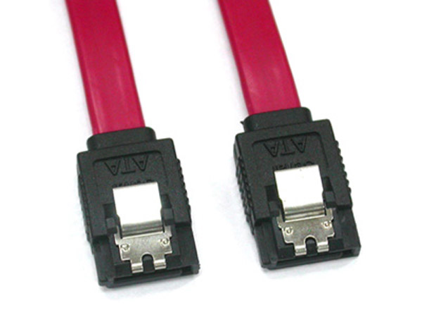 디바이스마트,케이블/전선 > PC/네트워크/통신 케이블 > SATA/HDD 케이블,강원전자,NETmate SATA(Lock)-SATA(Lock) 케이블 0.5M(NMP-ST05LG),SERIAL ATA 1.0 / 1.5Gbps 전송속도 / 플랫 타입