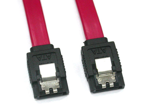 디바이스마트,케이블/전선 > PC/네트워크/통신 케이블 > SATA/HDD 케이블,강원전자,NETmate SATA(Lock)-SATA(Lock) 케이블 1M (NMP-ST10L),SATA(Lock) - SATA(Lock) 케이블 / 길이 : 1M / Locking / (RED)