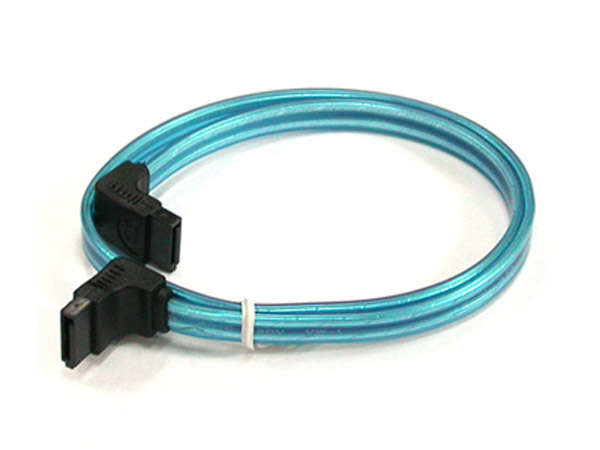 NETmate SATA(ㄱ형)-SATA(ㄱ형) 케이블 0.5M (Blue)