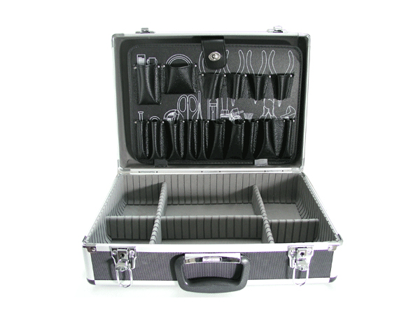 디바이스마트,수공구/전자공구/전동공구 > 전자공구 > 공구가방/공구세트 > 공구가방,,Prokit 공구 가방 - 알루미늄/ 다목적 공구함/ 검정색 / 충격 방지 / 작업용 툴백 박스 8PK-750N [T8608],알루미늄 공구 가방