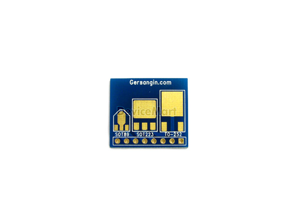 디바이스마트,커넥터/PCB > PCB기판/관련상품 > IC 변환기판 > 다기능 (복합) 변환기판,거상인,[G301] SOT23,TO252,SC75 변환기판,TO252, SOT223, SOT89, SOT23, SuperSOT-8, SOT23-8, SC75, 변환기판