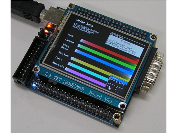 STM32 + 2.4인치 TFT-LCD