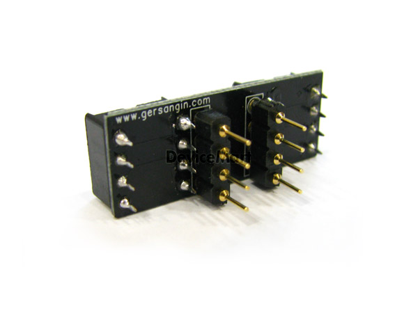 디바이스마트,커넥터/PCB > PCB기판/관련상품 > IC 변환기판 > OP AMP 변환기판,거상인,[OPA711-D] DUAL Adapter - V type (DIP),브래드보드에 실장하기 편한 기판 , 일반 DIP 타입의 소켓 포함, Type : OPAMP , Size : 12 * 30 , METERIAL : FR-4 , ALL GOLD