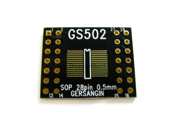 [GS502] SOP 28 - 0.5mm 변환기판