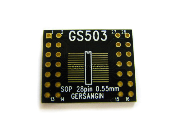 [GS503] SOP 28 - 0.55mm 변환기판