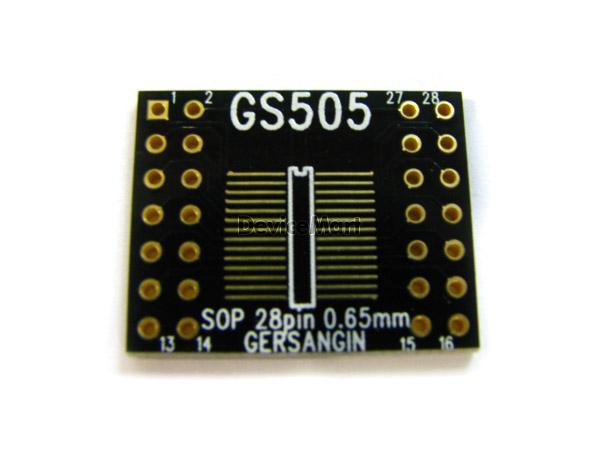 [GS505] SOP 28 - 0.65mm 변환기판
