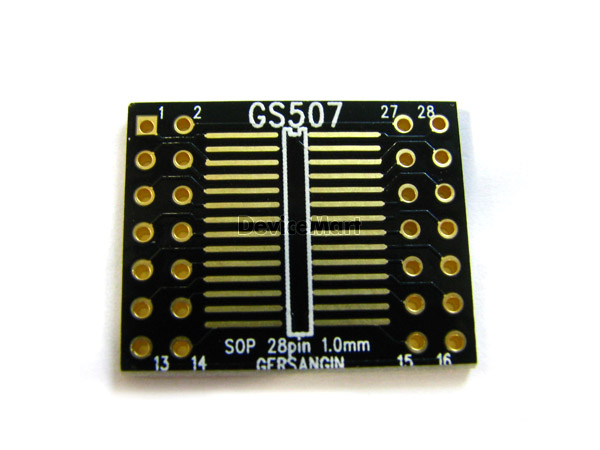[GS507] SOP 28 - 1.0mm 변환기판