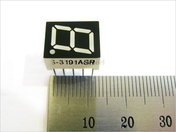 디바이스마트,LED/LCD > FND/도트매트릭스 > FND(세그먼트LED) > FND,Any Vendor,S-3191ASR,7세그먼트, 10.00mm x 14.00mm