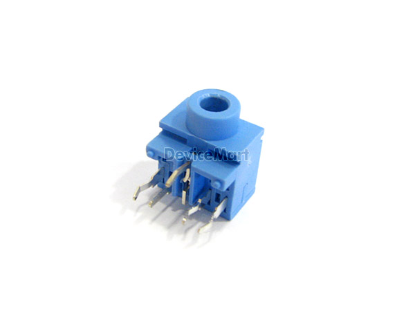 디바이스마트,커넥터/PCB > 플러그/잭 > 이어폰잭/플러그,,PJ-317 (파랑),스테레오 커넥터 / 3.5mm / FEMALE