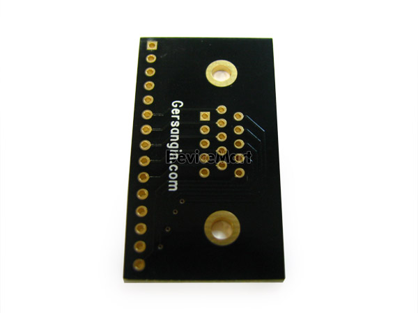 디바이스마트,커넥터/PCB > PCB기판/관련상품 > 특수기판 > 커넥터용 PCB,거상인,[C410] DSUB_15M Adapter,D-SUB 15핀용 PCB. Type : Connector Adapter , Pitch : 2.54mm , Pin : 15 , Hole : 2.54mm , Size : 22 * 40