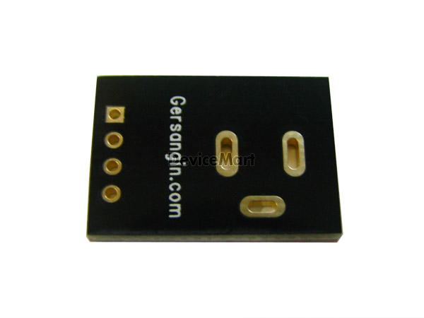 디바이스마트,커넥터/PCB > PCB기판/관련상품 > 특수기판 > 커넥터용 PCB,거상인,[C416] AC,DC-JACK Adapter,Dc잭용 PCB. Type : Connector Adapter , Pitch : 2.54mm , Pin : 04 , Hole : 2.54mm , Size : 22 * 16