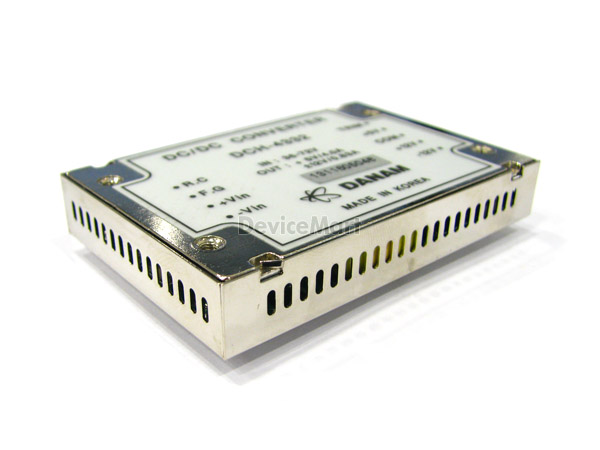 디바이스마트,리퍼브존 > 리퍼브샵,DANAM,[리퍼상품] DCH-4332,한정 수량 단종 제품 / 생산일자 확인 어려움 / 반품, 취소 불가 / 실장형 / 고정출력전압 / 3ch 출력 / 강하형 절연 스위칭 컨버터 / 전압반전출력 / 입력전압 : 24V~72V / 출력전압 : 5,V 12V / 반전출력 : -12V / 출력전류 : ±12V, 416mA출력전류 : 5V, 2A / 변환효율 : 최대 0% / 절연전압 : 750V / 입력단자 : 스루홀 핀 / 출력단자 : 스루홀 핀 / 패키지 : 밀폐형 모듈