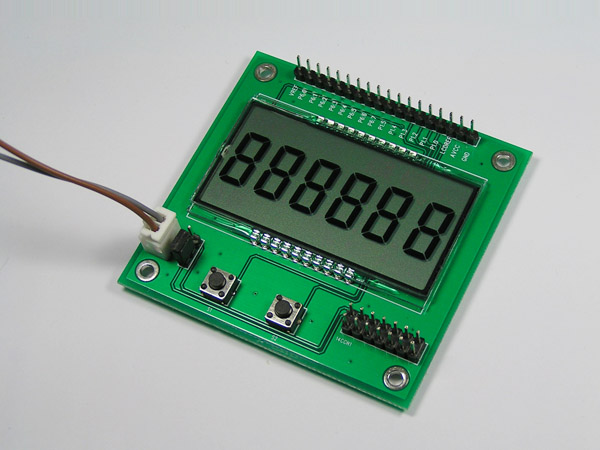 디바이스마트,LED/LCD > LCD 캐릭터/그래픽 > 세그먼트 LCD,한진데이타,MSP430F42X0 (5/6/7)-6DLCD보드,동작전압 1.8V~3.6 V 저전압 초저전력 소비전력 MSP430F42X0 (5/6/7) 에 16 bit A/D, D/A , 부트스트랩로더등이 내장되어 있습니다. 테스트용 6 자리세그먼트 LCD가 장착되어 있습니다. ※기능이 같은 칩의 4250, 4260, 4270 랜덤으로 발송될 예정이오니 이점 유의하시기 바랍니다.사항도 꼭 기입해 주시기 바랍니다.