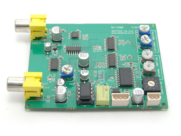 디바이스마트,MCU보드/전자키트 > 전원/신호/저장/응용 > 메타/측정기,네오틱스,비디오 스크린 모션 디텍터(NV-VSMD),CCTV, VTR, CAMERA 등 각종 영상신호 화면에서 지정된 범위(Area))내의 영상변화(움직임)를 자동 감지하여 경보 및 자동 녹화 등을 할 수 있도록 개발된 무인 영상감지회로입니다.