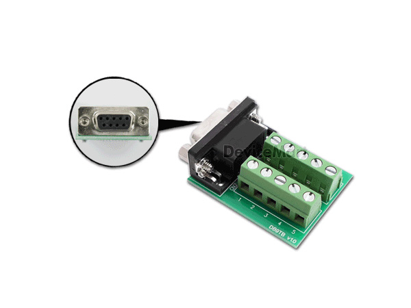 디바이스마트,MCU보드/전자키트 > 통신/네트워크 > 블루투스/BLE,(주)칩센,SD1100전용 터미널블럭 아답터(DB9FTB-G01),SD1100 전용 DB9 to 터미널블럭 아답터
