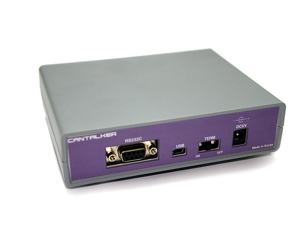 디바이스마트,MCU보드/전자키트 > 통신/네트워크 > CAN통신,D&K ICT,Multi-CAN Analyzer & Converter,고성능MCU를사용하여CAN버스의모든메시지를실시간으로 처리할수있게하였으며, 휴대성과활용성을높이기위해기존스위치로모드변경하는제품과는달리언제든지 RS232C, USB 그리고Ethernet인터페이스를동시에이용할수있게했다.