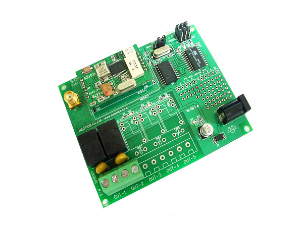 디바이스마트,MCU보드/전자키트 > 버튼/스위치/제어/RTC > 원격제어/무선컨트롤,네오틱스,5채널 무선 스위치용 수신기(NR-F05RCR),5채널 FSK(FM)방식 무선 스위치용 수신기는 무선으로 원거리의 스위치 및 기기를 5개 (최대 10개)까지 ON, OFF 또는 제어 할 수 있는 무선제어 수신기입니다.