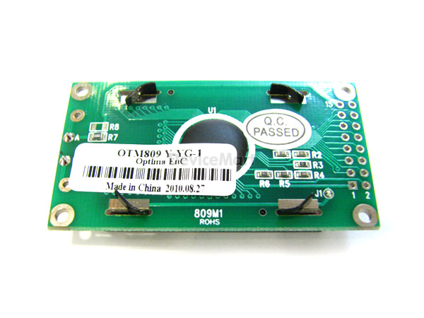 디바이스마트,LED/LCD > LCD 캐릭터/그래픽 > 캐릭터 LCD,OTM,OTM809 Y-YG-1,