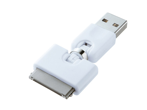 SANWA iPhone·iPod 3D USB Dock 젠더 AD-3DUSB16