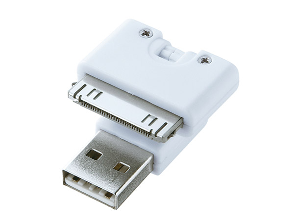 디바이스마트,컴퓨터/모바일/가전 > 스마트폰/스마트기기 > 케이블/젠더 > 애플 케이블/젠더/공유기,산와 서플라이(일본),SANWA iPhone·iPod 3D USB Dock 젠더 AD-3DUSB16,iPhone, iPod touch, iPod classic, iPod nano, iPod mini 전용 