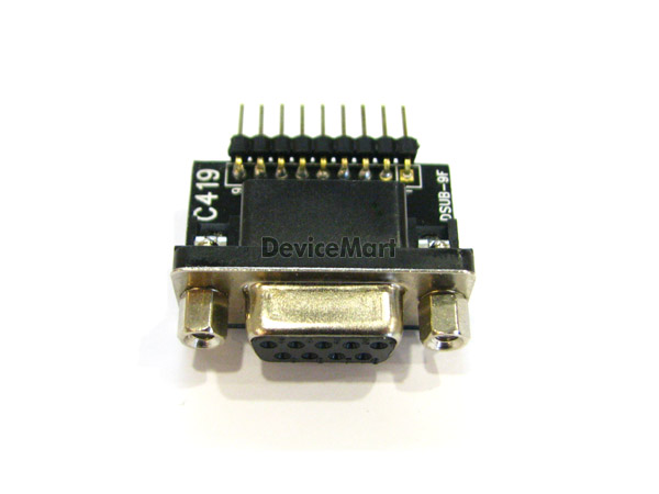 [C419(s)] DSUB-9F Straight Adapter