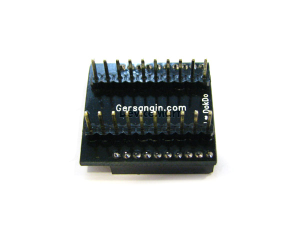 디바이스마트,커넥터/PCB > PCB기판/관련상품 > 특수기판 > 커넥터용 PCB,거상인,[C422(r)] Xbee Breakout Board / Adapter,Type : Xbee Breakout Board / Adapter , Pitch : 2.00 → 2.54mm , Pin : 20 , Hole : 2.54mm , Size : 25 * 27 , METERIAL : FR-4 , ALL GOLD