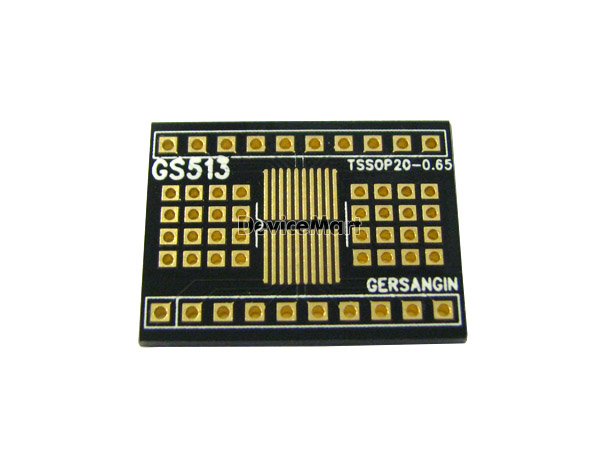 [GS513] TSSOP 20 - 0.65mm (600mil) 변환기판