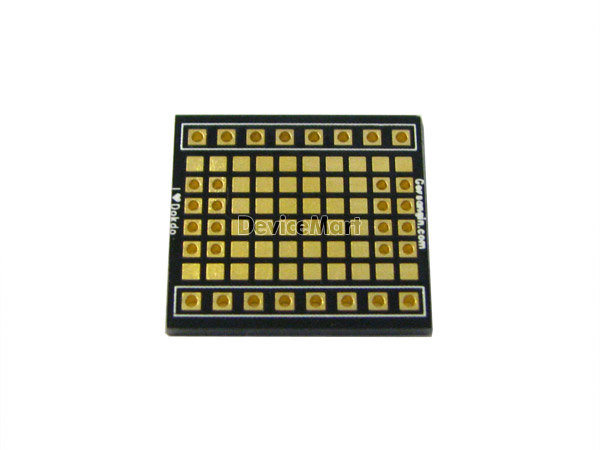 디바이스마트,커넥터/PCB > PCB기판/관련상품 > IC 변환기판 > SOP/TSOP 변환기판,거상인,[GS517] SOP 16 - 1.27mm (600mil) 변환기판,Type : SOP , Pitch : 1.27mm (600mil) , Pin : 16, Hole : 2.54mm , Size : 20 * 22 , METERIAL : FR-4 , ALL GOLD