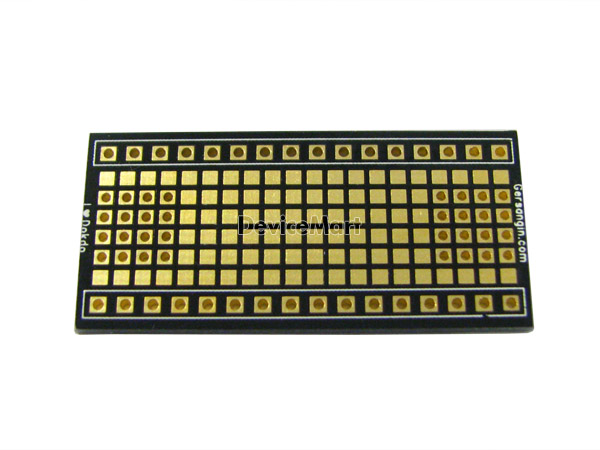 디바이스마트,커넥터/PCB > PCB기판/관련상품 > IC 변환기판 > SOP/TSOP 변환기판,거상인,[GS520] SOP 32 - 1.27mm (600mil) 변환기판,Type : SOP , Pitch : 1.27mm (600mil) , Pin : 32 , Hole : 2.54mm , Size : 20 * 44 , METERIAL : FR-4 , ALL GOLD