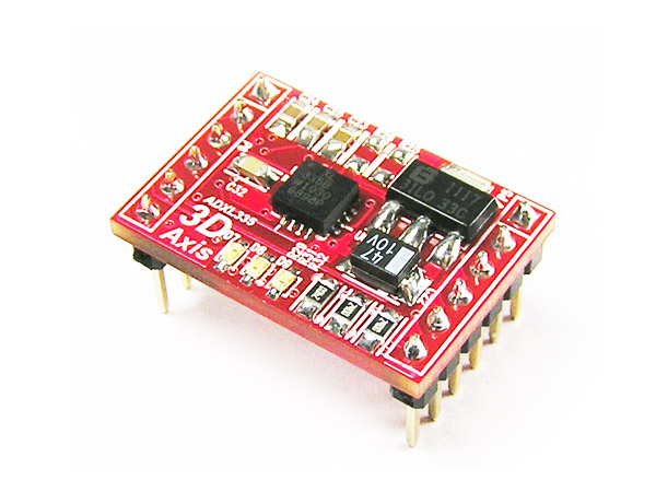 디바이스마트,MCU보드/전자키트 > 센서모듈 > 가속도/자이로/지자기센서 > 가속도센서,한진데이타,가속도센서모듈-II (UART/SPI 출력),X,Y,Z 3축 고감도 ADX335 가속도센서와 ATMEGA8-CPU로 구성되어 가속도 데이터를 UART, SPI포트로 출력합니다. UART출력은 ASCII/HEX 모드를 지원합니다