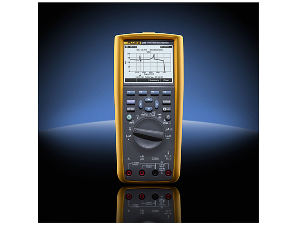 디바이스마트,계측기/측정공구 > 전기/전자 계측기 > 휴대형멀티미터,FLUKE,FLUKE-289,백색 백라이트의 50,000 카운트, 1/4 VGA 큰 디스플레이 화면 , 데이터로깅, 트렌드캡쳐: 설계와 공정 성능 측정이나 부재시 시스템 모니터링을 위한 최적의 기능입니다.