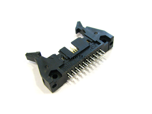 디바이스마트,커넥터/PCB > 직사각형 커넥터 > 박스헤더 > 일반박스헤더 2.54mm pitch,HIROSE,HIF3BA-40PA-2.54DSA,HIROSE 커넥터 / BOX HEADER / 2.54mm pitch / 래치 Latch / 고정형 스트레이트 타입  / 40pin