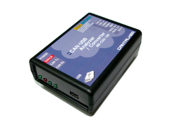 디바이스마트,MCU보드/전자키트 > 통신/네트워크 > CAN통신,D&K ICT,CAN2USB Analyzer,고성능 MCU를 사용하여 CAN버스의 모든 메시지를 실시간으로 처리 할 수 있게 하였으며, USB를 이용하는 경우는 외부 전원이 추가로 필요로 하지 않는다.
