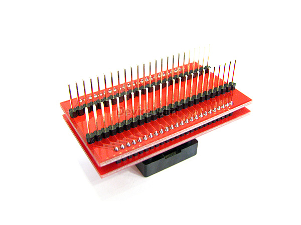 디바이스마트,커넥터/PCB > 핀헤더/IC 소켓 > 소켓어댑터 > TQFP소켓어댑터,자미전자,소켓 어댑터 (JMTQFP48-48PB),TQFP 소켓 어댑터 / TQFP pitch 0.5mm / DIP pitch 2.54mm / 48pin