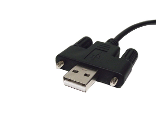 디바이스마트,케이블/전선 > USB 케이블 > 패널마운트(MF) 케이블,한진데이타,판넬고정형 USB FAM-FBM 케이블,판넬 고정형 AM-BM USB 케이블 / 2.4M