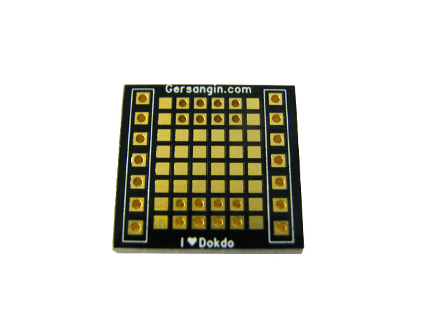 디바이스마트,커넥터/PCB > PCB기판/관련상품 > IC 변환기판 > SOP/TSOP 변환기판,거상인,[GS526] SOP 14 - 0.5mm (600mil) 변환기판,Type : SOP , Pitch : 0.5mm (600mil) , Pin : 14 , Hole : 2.54mm , Size : 20 * 20 , METERIAL : FR-4 , ALL GOLD