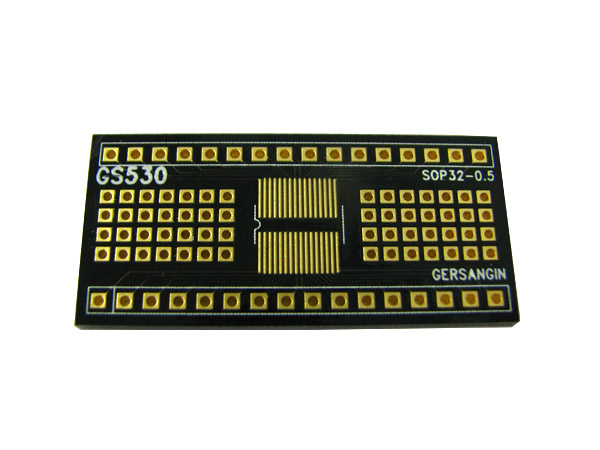 [GS530] SOP 32 - 0.5mm (600mil) 변환기판